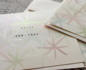 Happy New Year - Flat Cards and Envelopes (6 ct.)